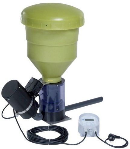 Gebläsefütterer mit 10-20 kg Behälter