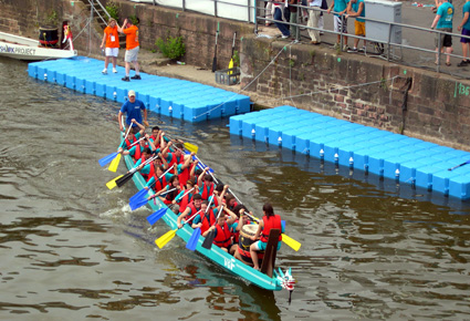 Drachenbootanleger